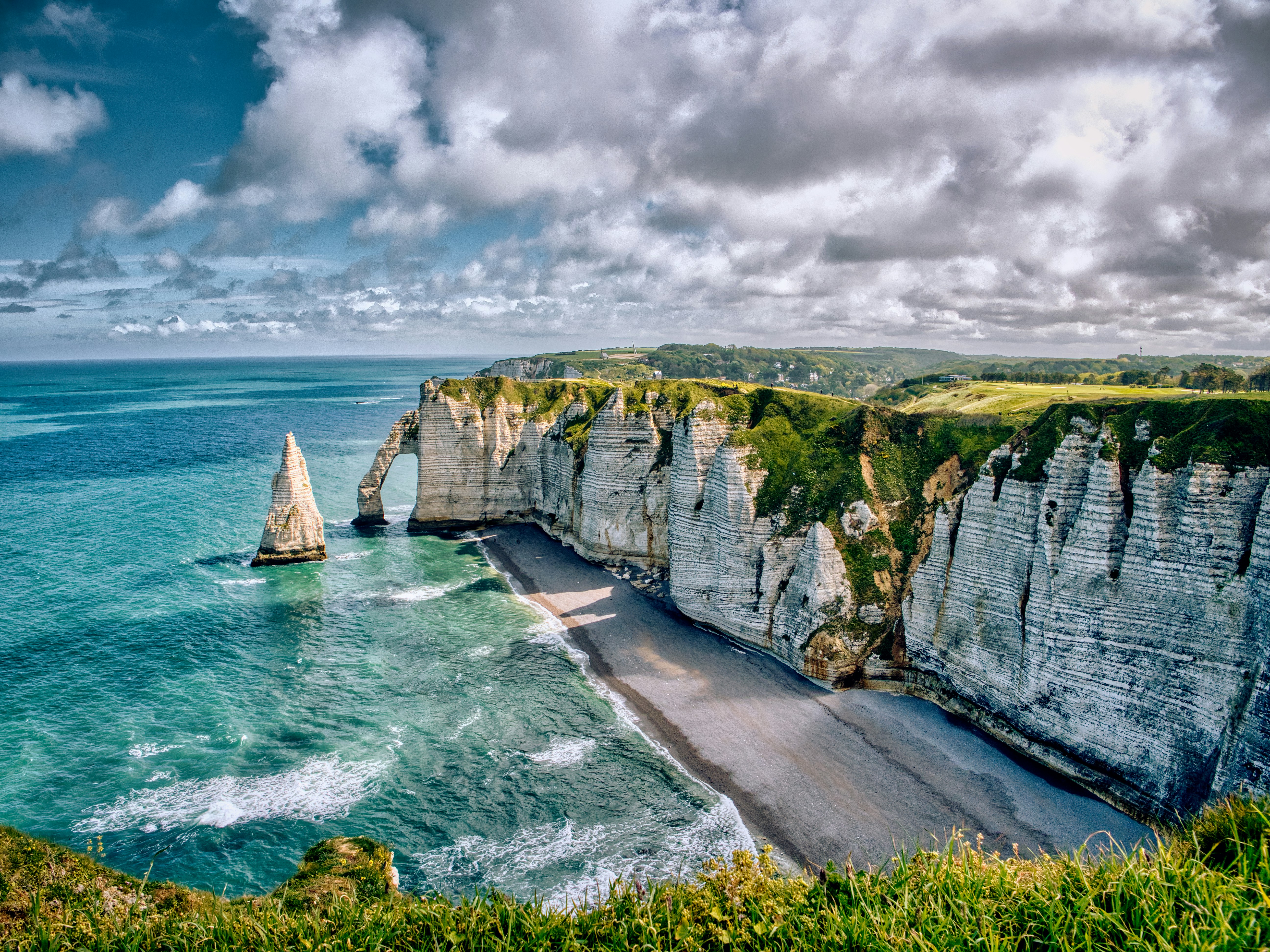 Paris City to  Étretat ,  Normandy